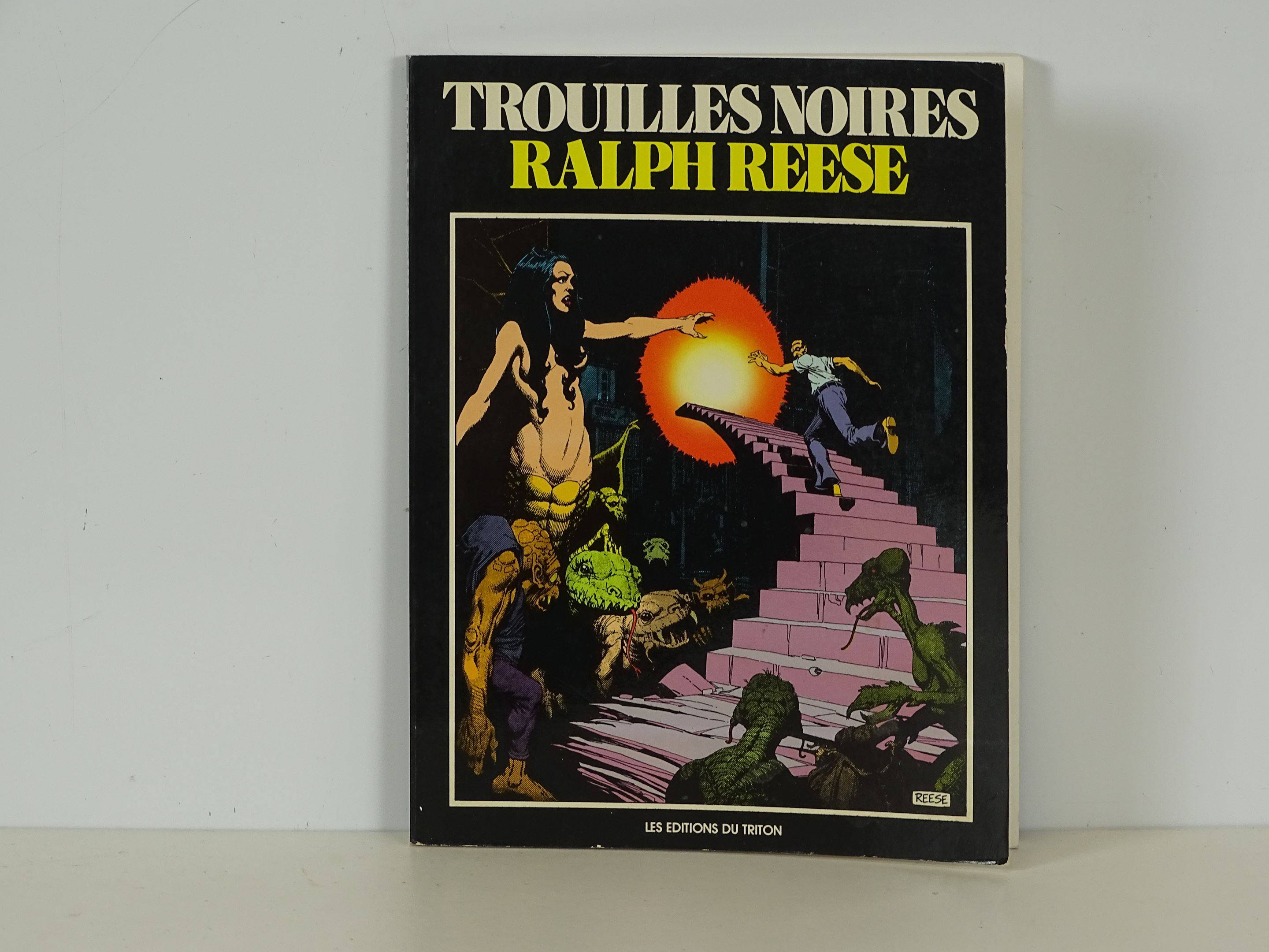 Reese Trouilles Noires En édition Originale De 1979 En Très Bel état Des Marques De Scotchs 2400