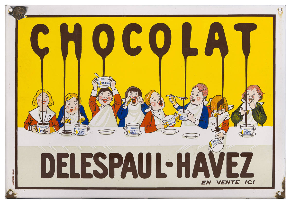 Affiche Chocolat belge