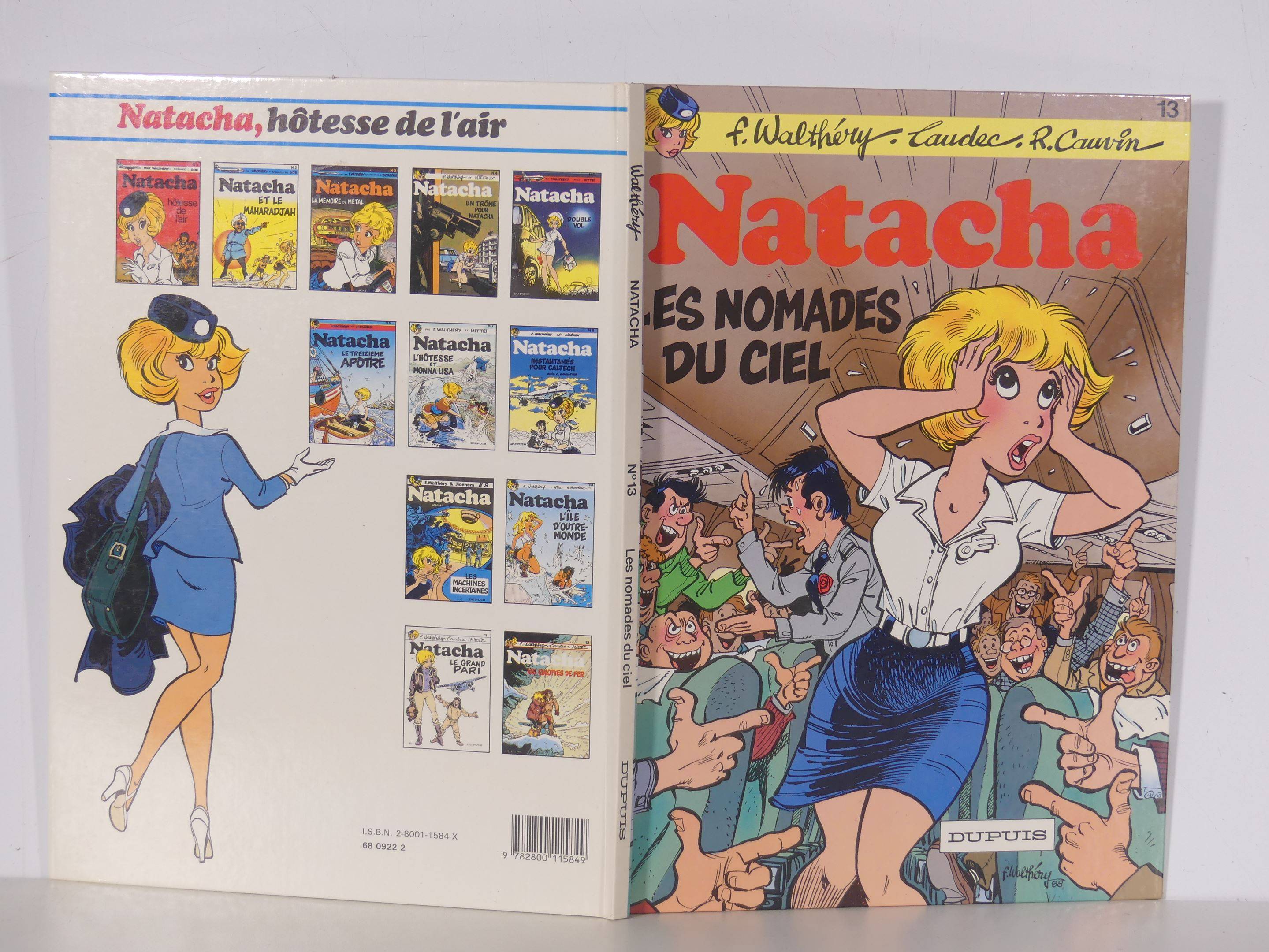 Walthéry Et Laudec Natacha 13 Les Nomades Du Ciel En édition Originale De 1987 En Très Très 3112