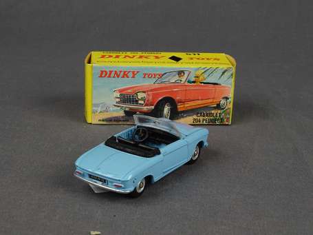 Dinky toys Spain - Peugeot 204  cabriolet couleur 