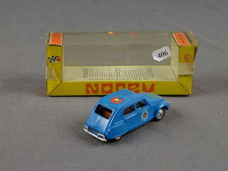 Norev  export - Citroen dyane bleu marine en boite