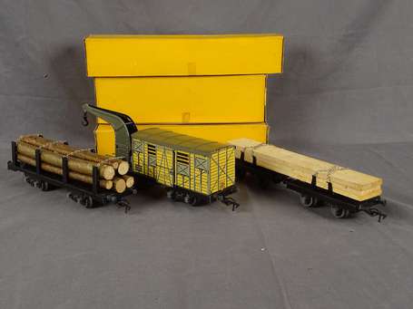 Jep o - 3 wagons neuf en boites ref 