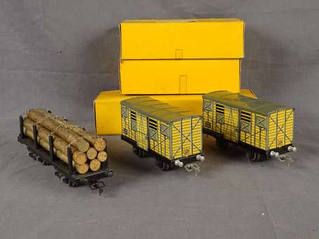 Jep o - 3 wagons neuf en boites ref 4667x2/4698