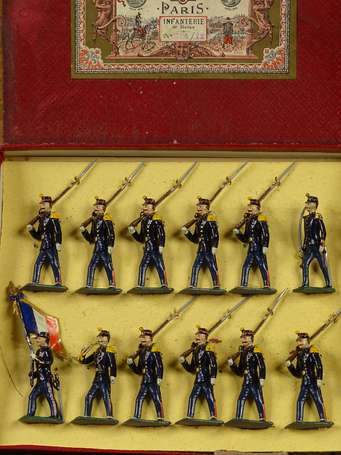 Soldats - CBG - Coffret de 12 soldats - infantrie 