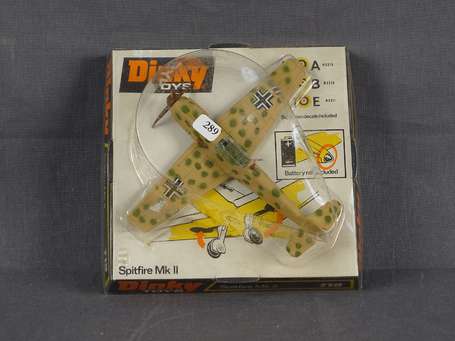 Dinky toys GB - Avion Hurricane, neuf en boite ref