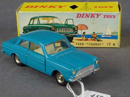 Dinky toys France - Ford Taunus 12M, couleur bleu 