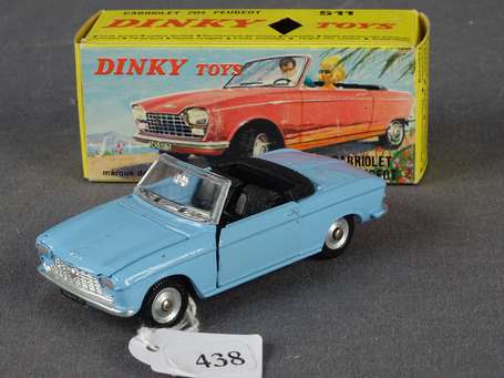 Dinky toys France - Peugeot 204 cabriolet , 