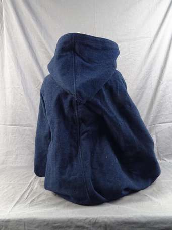 FR2GM - Cape de chasseur en drap bleu chasseur, 