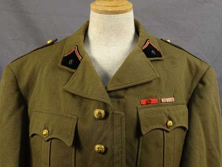 FR2GM - Veste d'officier du 6 eme Génie, au grade 