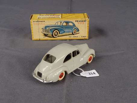 Norev - Peugeot 203 , couleur gris clair - Neuf en