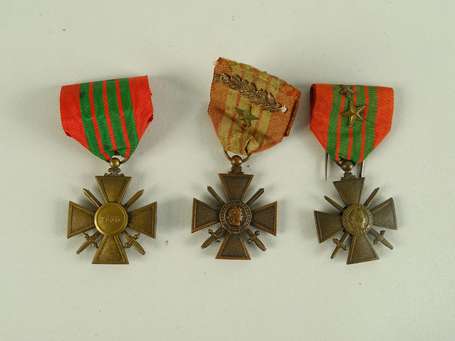 3 Croix de guerre 1939