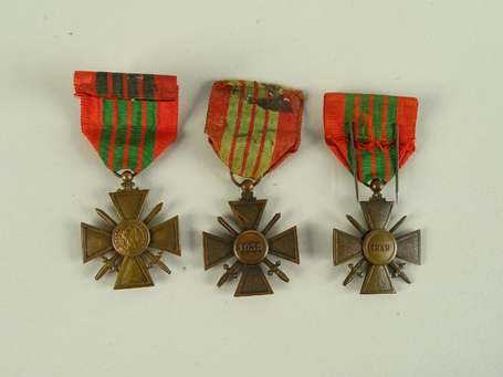 3 Croix de guerre 1939