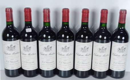 7 Bts Château Montrose 1990 Saint-Estèphe, 3 Bts 