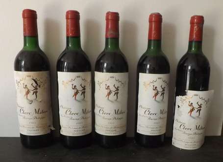 10 Bts Cfhâteau  Clerc Milon 1985 5e GCC Pauillac 