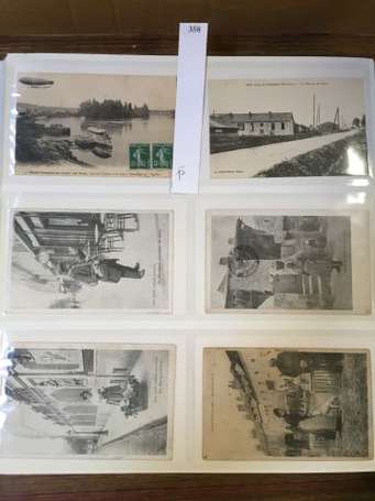 France - Album d'env. 270 CP - Villages et Villes 