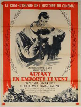 CINEMA : Autant en emporte le Vent : Affiche du 