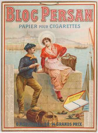 BLOC PERSAN Papier pour Cigarettes : Panonceau 