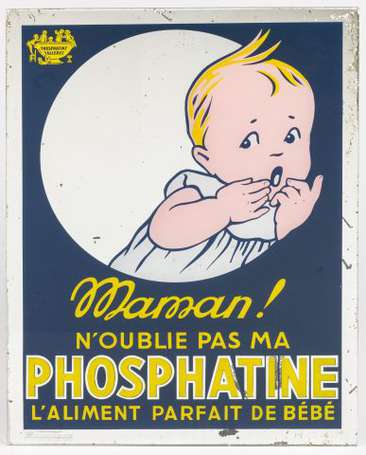 PHOSPHATINE FALIERES : Rare miroir publicitaire 