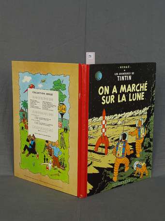 Tintin - On a marché sur la Lune - Edition B 14 de