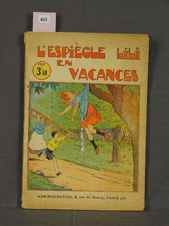 Giffey - L'Espiègle Lili en vacances en réédition 