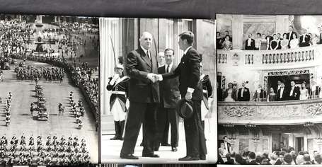 JOHN FITZGERALD KENNEDY : 6 Photographies de la 