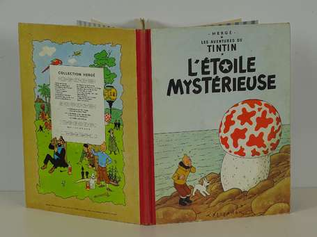 Hergé : Tintin 10 ; L'Etoile mystérieuse en 