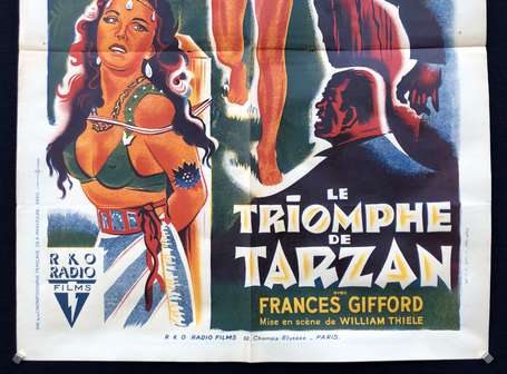 CINÉMA : LE TRIOMPHE DE TARZAN /William Thiele - 