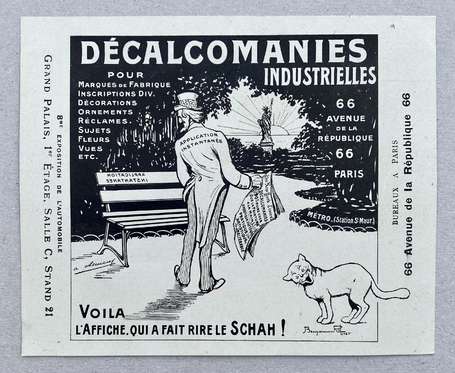 BENJAMIN RABIER (1864-1939) : « Voilà l'Affiche 