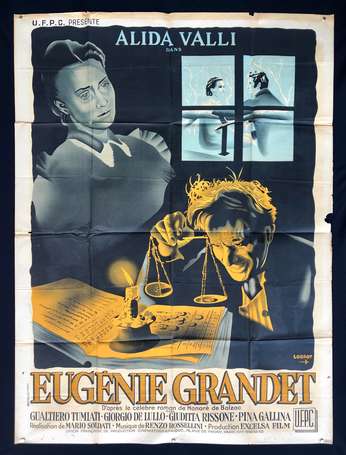 CINÉMA : EUGÈNIE GRANDET de Mario Soldati - 1946. 