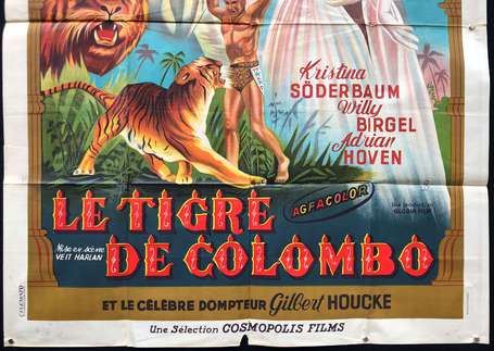 CINÉMA : LE TIGRE DE COLOMBO de Veit Harlan, 1954.