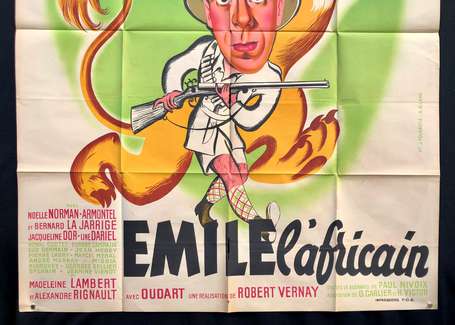 CINÉMA : ÉMILE L'AFRICAIN de Robert Vernay - 1947.