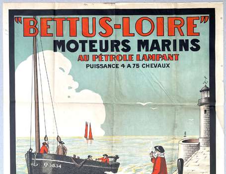 BETTUS-LOIRE Moteurs Marins au Pétrole Lampant 