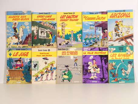 Morris : Lucky luke : 10 albums ; Lucky Luke 3, 