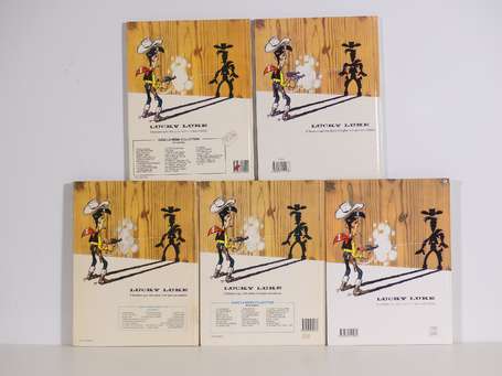 Morris : Lucky luke : 5 albums ; Daisy Town, La 