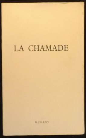 ‎SAGAN Françoise La Chamade. Roman. P., Julliard 