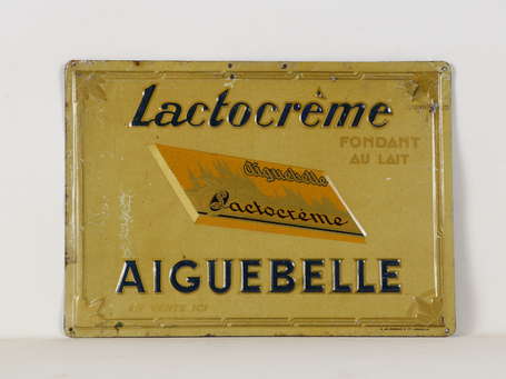 LACTOCRÈME AIGUEBELLE « Fondant au Lait » : Tôle 