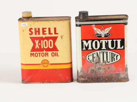 SHELL X-100 Motor Oil : Bidon de 2L. On y joint un