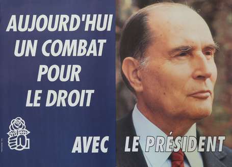 PS - Parti Socialiste - François Miterrand - 9 