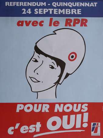 RPR - Valérie Giscard D'Estaing -7 Affiches de 