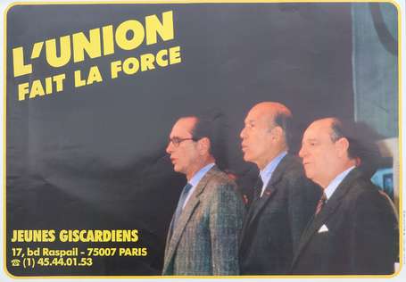 UDF - Raymond Barre - 10 affiches de campagnes 