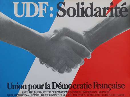 UDF - Raymond Barre - 10 affiches de campagnes 