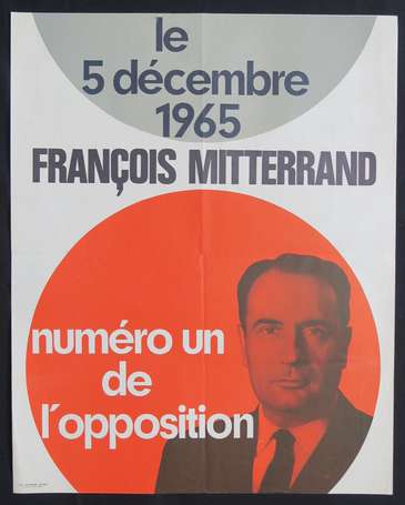 SOCIALISTES - FRANCOIS MITTERRAND - lot de 7 