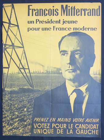 SOCIALISTES - FRANCOIS MITTERRAND - lot de 7 