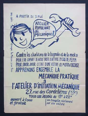  ATELIER POPULAIRE DE MECANIQUE - Contre les 