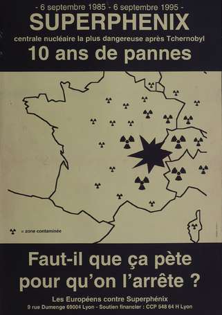 ANTI-NUCLEAIRE - Les européens contre Superphénix 