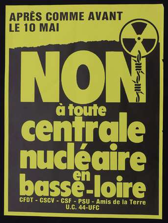 ANTI-NUCLEAIRE - Non à toute centrale nucléaire en