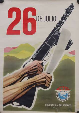 CUBA - Mouvement du 26 juillet - CTC Central de 