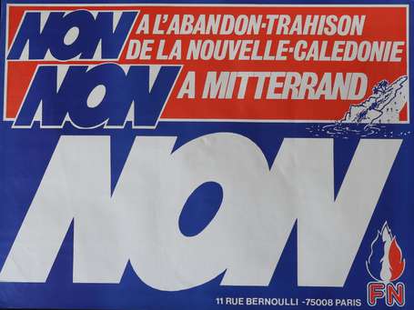 FN - Front National - 17 affiches de campagne 