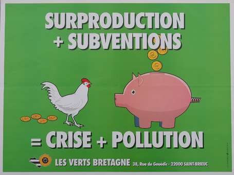 LES VERTS de Bretagne - Surproduction + 