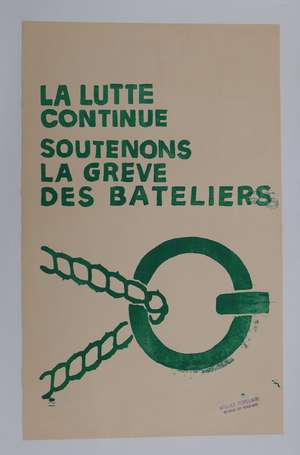 MAI 68 - La lutte continue, soutenons la grève des